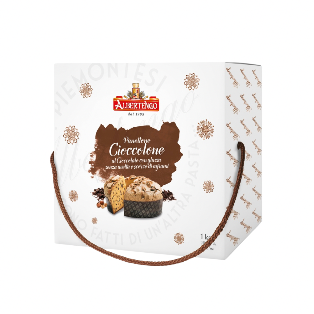 Albertengo Panettone Ciccolone Astuccio Cioccolato Cake