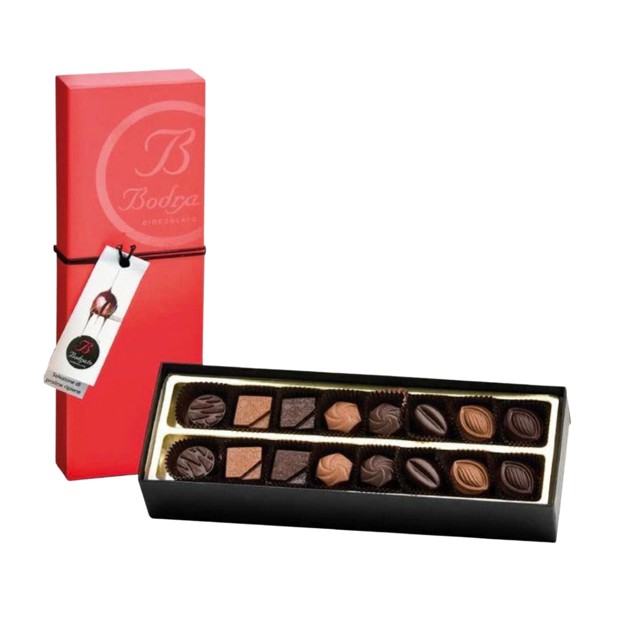 Bodrato Chocolate Pralines Red Box