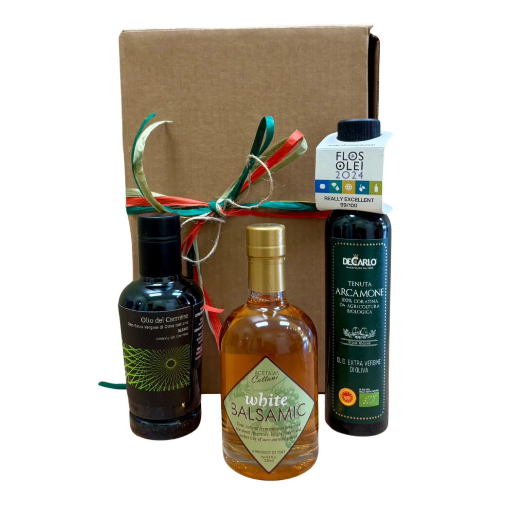 Da Vinci Crude Verde Extra Virgin Olive Oil 2023 Gift Set