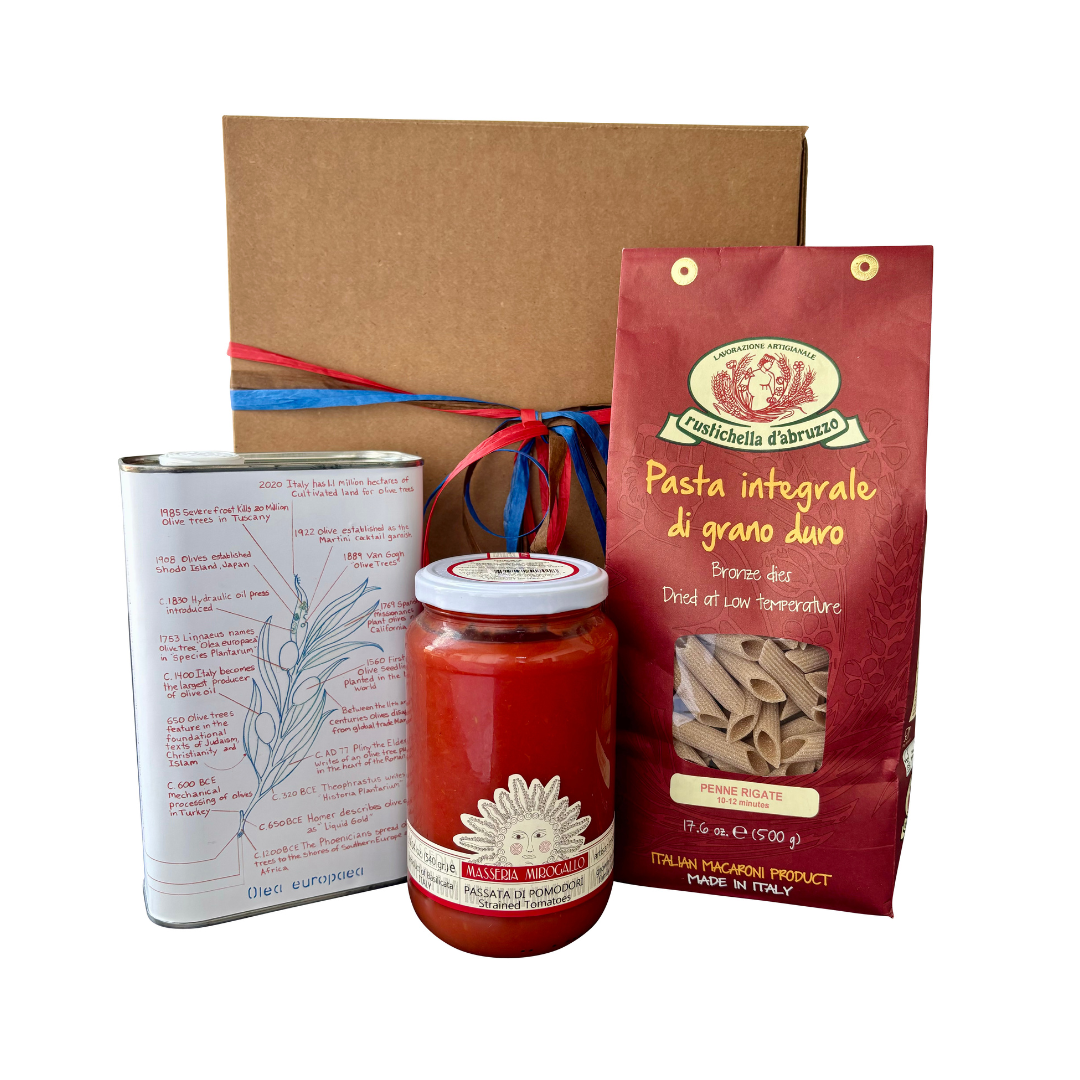 Due Leoni Pasta Set with EVOO, Passata, and Pasta