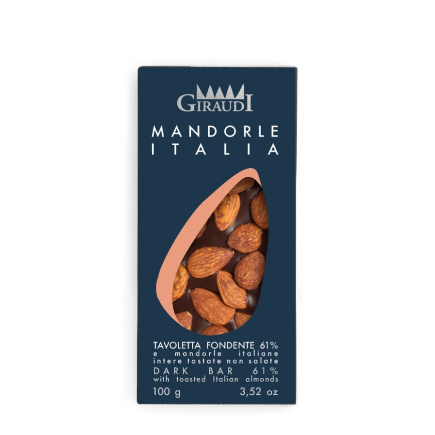 Giraudi Dark Chocolate with Italian Almonds