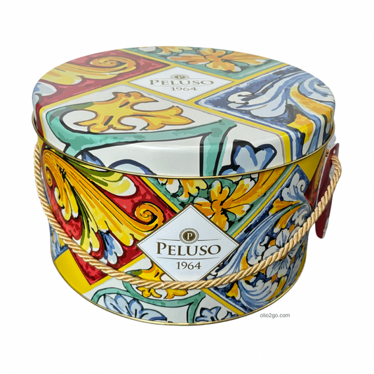 Peluso Sicilian Cookie Tin