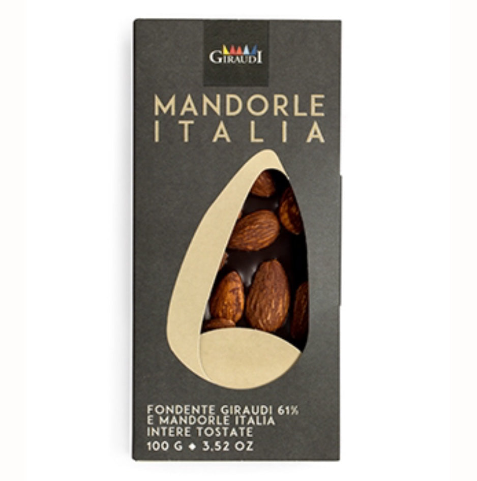 Giraudi Dark Chocolate with Italian Almonds Bar HOL-022