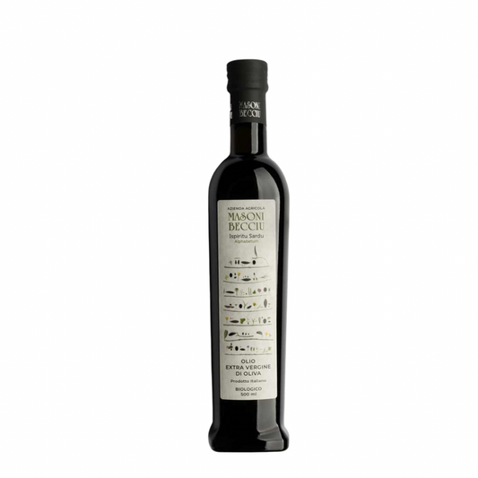 Masoni Becciu Inspiritu Sarda Alphabetum Extra Virgin Olive Oil 500ml MSB 001